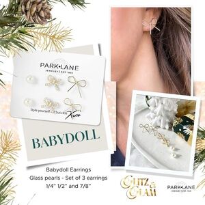 Park Lane Gold and Pearl Earring Collection